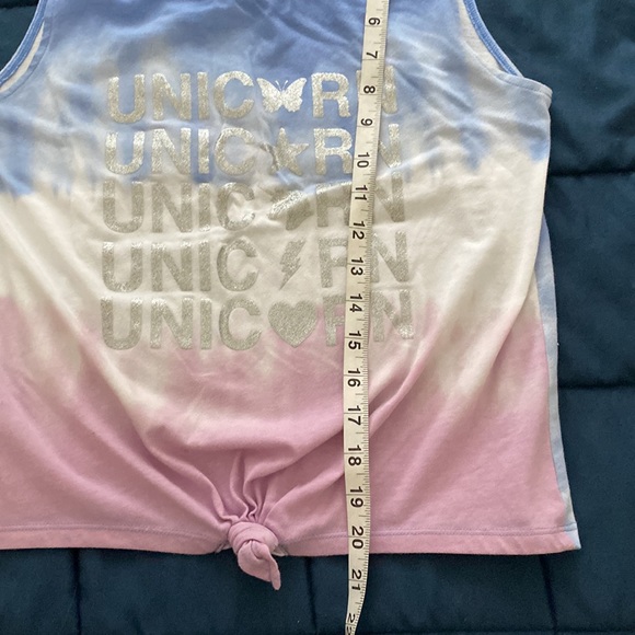🥭(4 for $15) WonderNation Girls Tank Tie-Dye Print - Picture 6 of 7